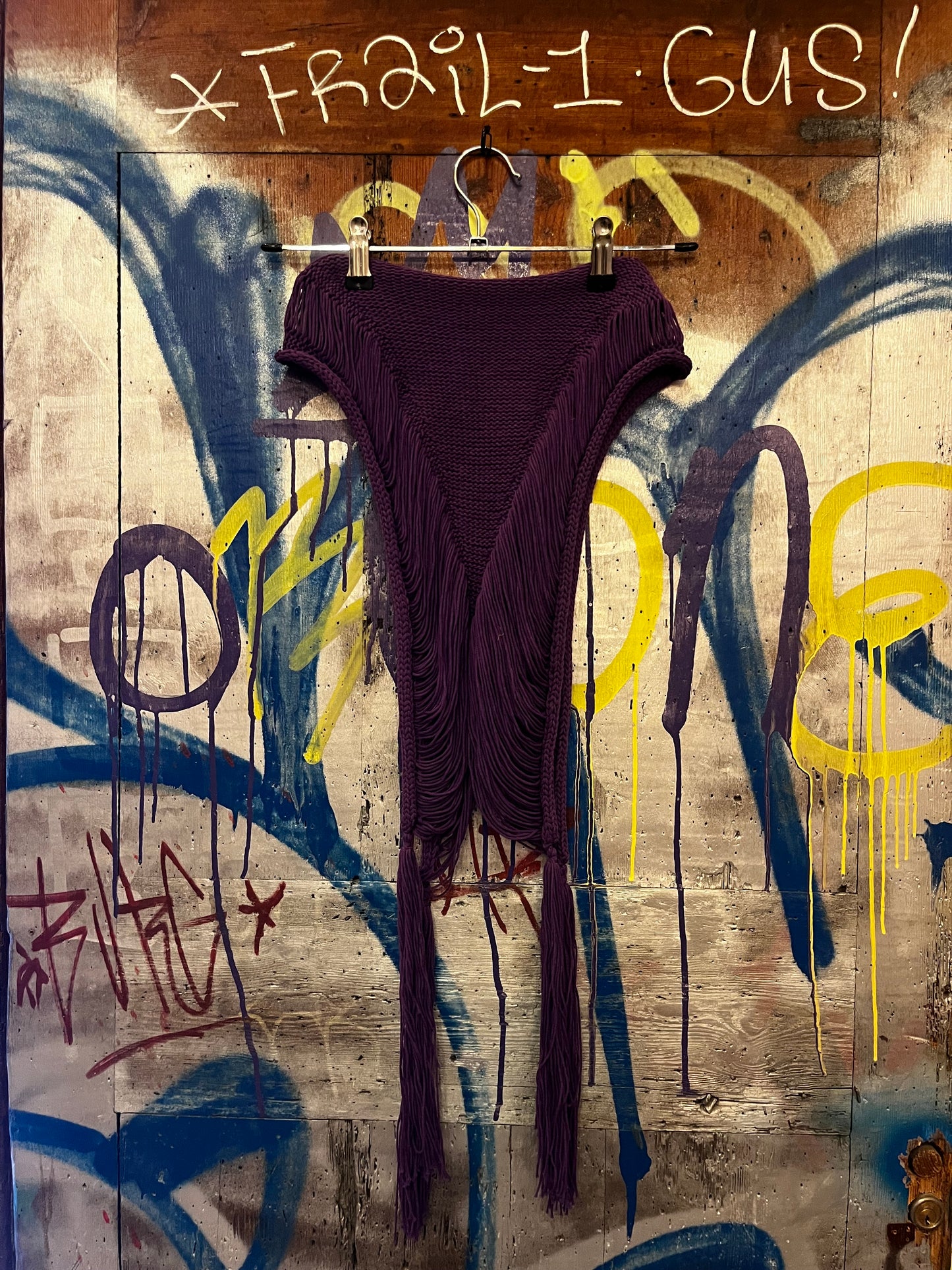 Lena Voutta - Knitted shoulder piece