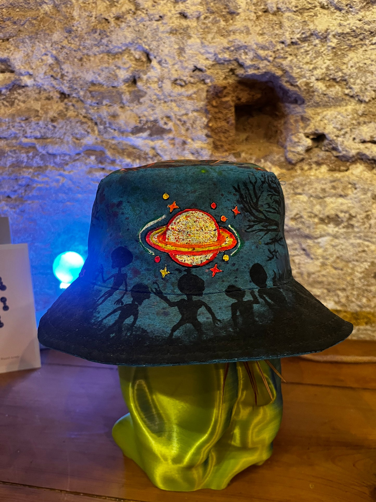Hat - hand-painted