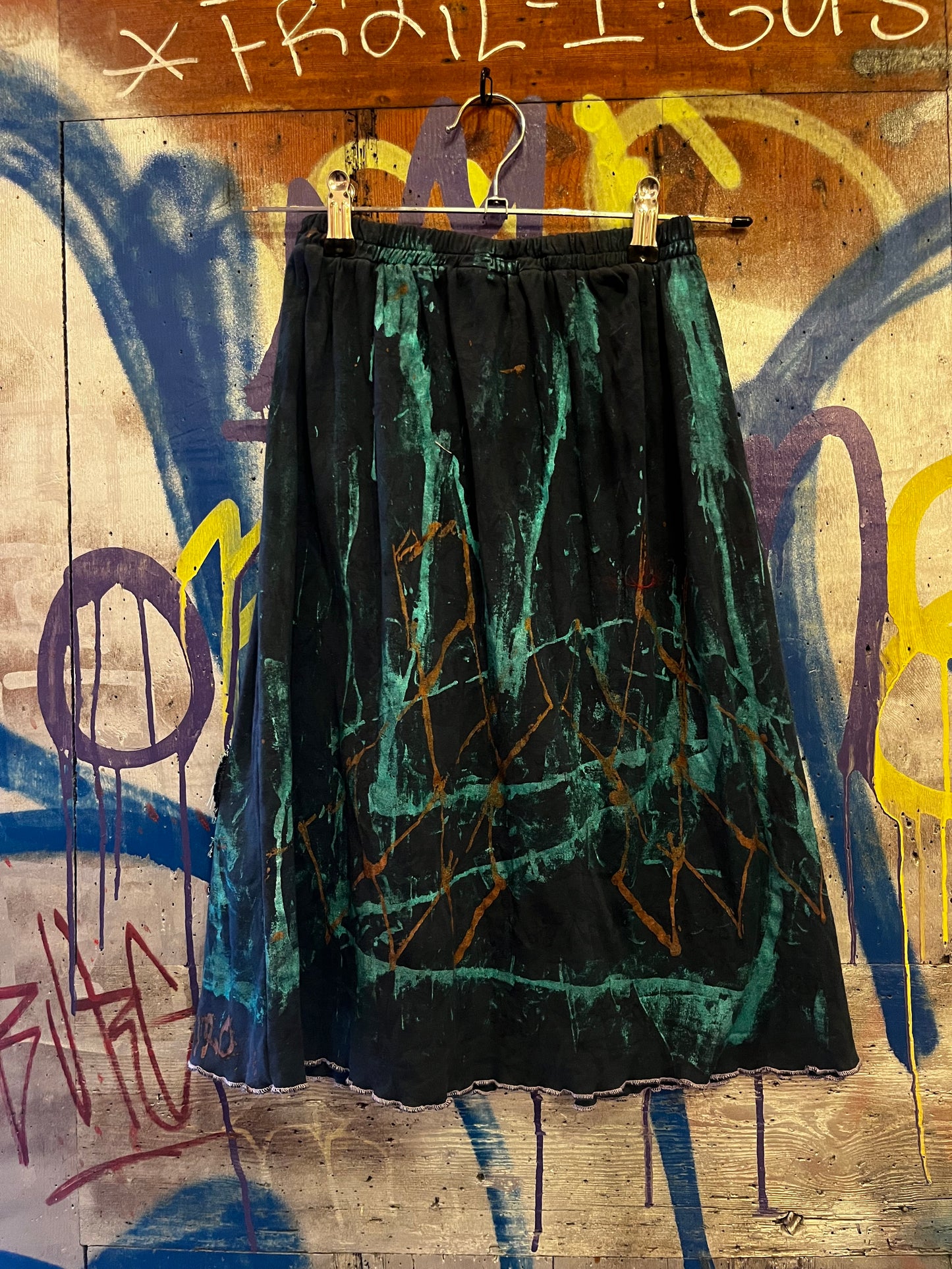 Miro Misljen Design - Handpainted Skirt