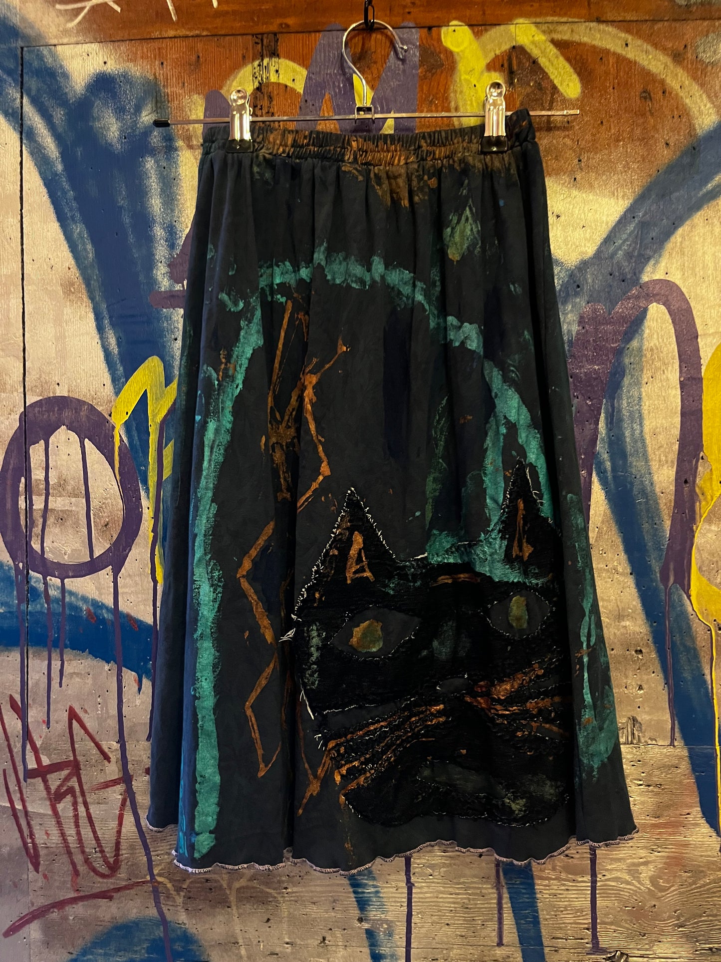 Miro Misljen Design - Handpainted Skirt