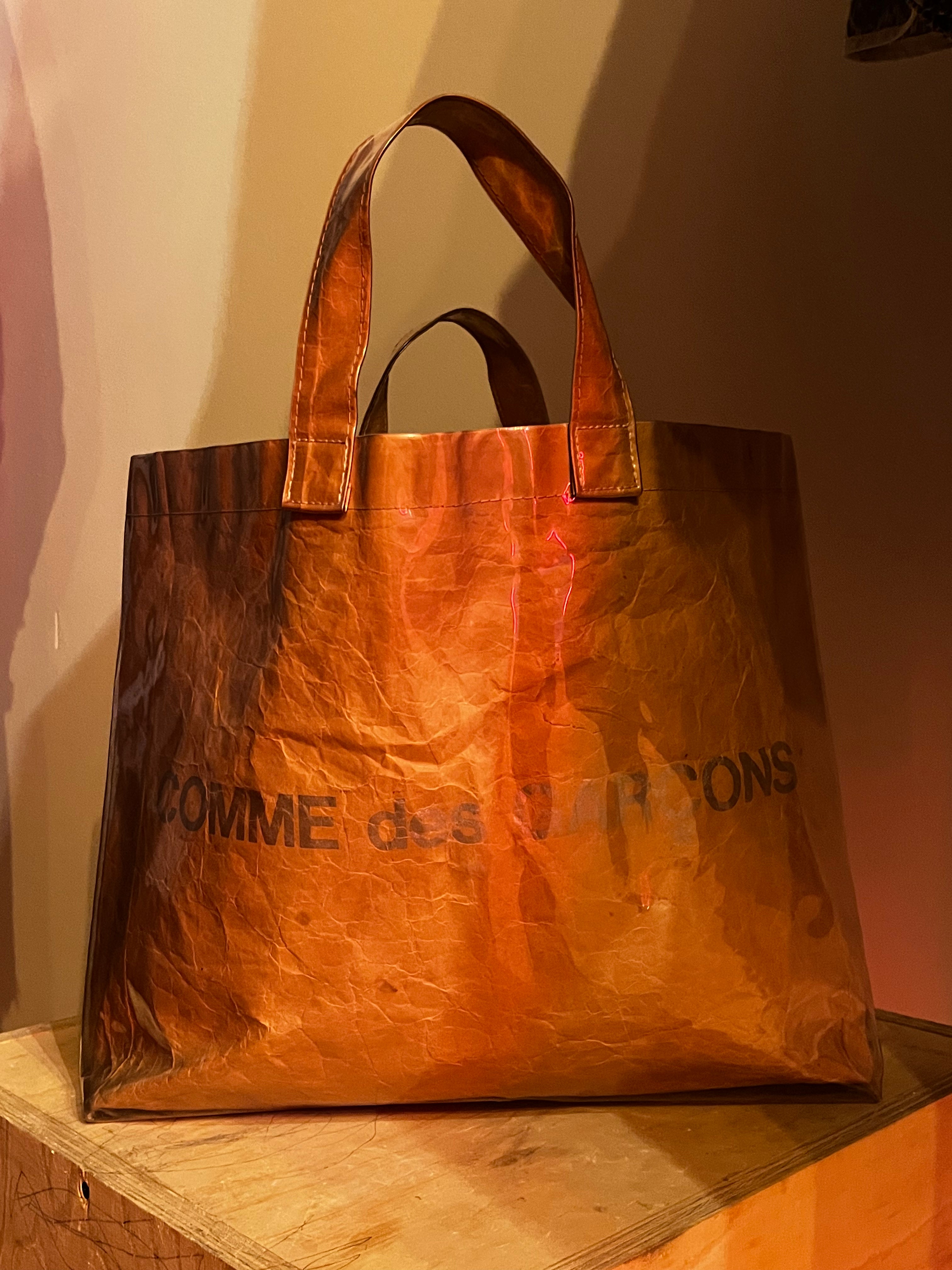 Comme des Garçons - Vintage paper bag – C6 Gallery Comme des Garçons - Vintage paper bag – C6 Gallery