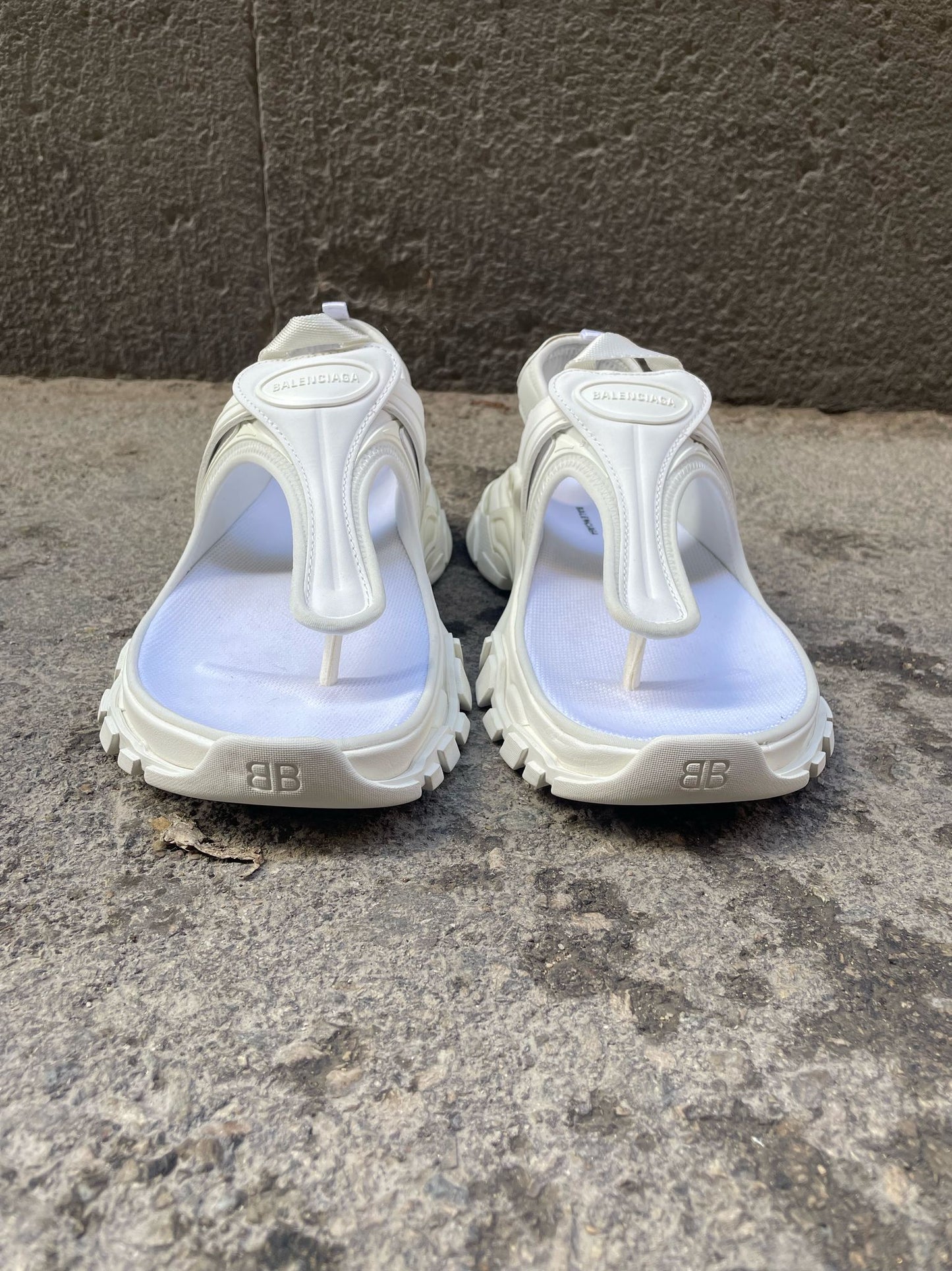 Balenciaga Track Thong Sandals