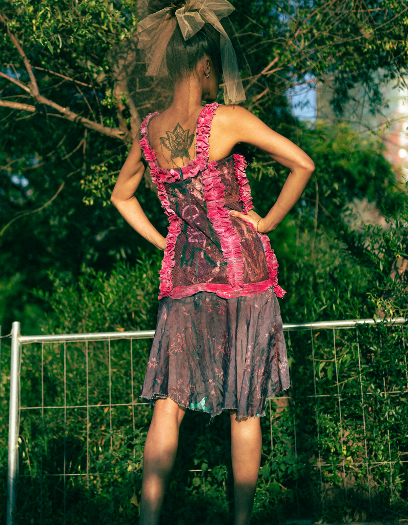 Miro Misljen Design - Painted Canvas Dress