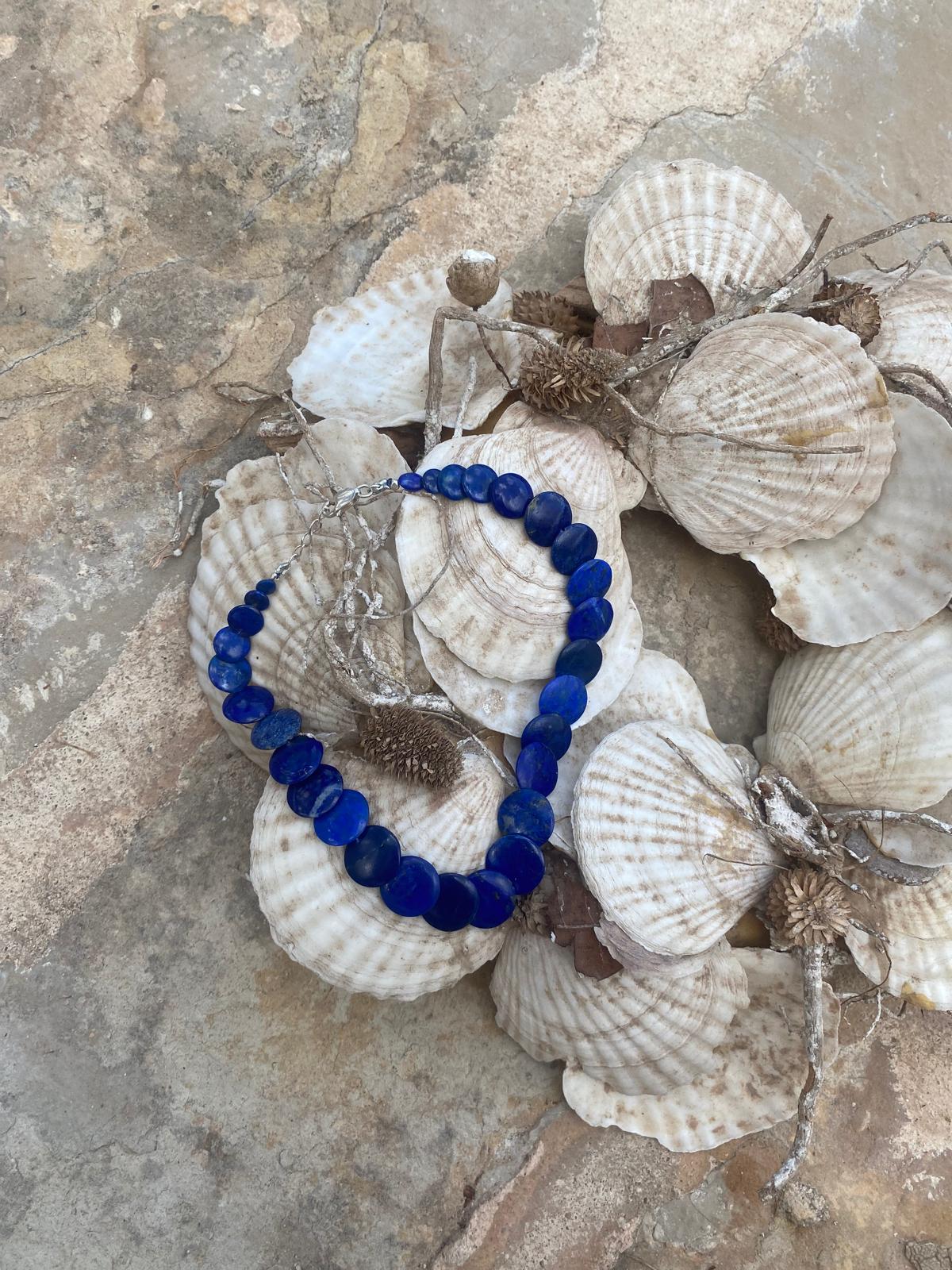 Meditative Parts - Necklace - Lapis lazuli