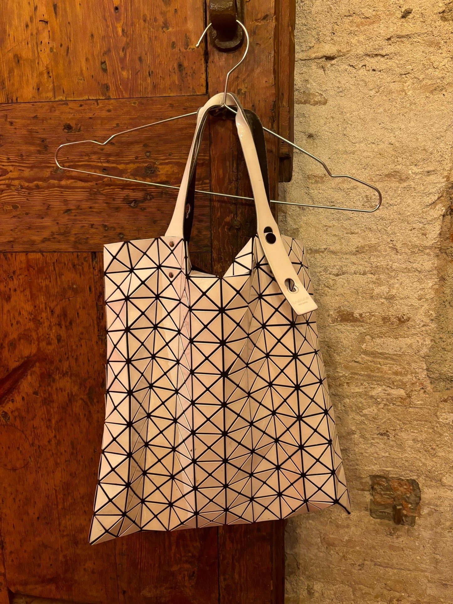 Bao bao Issey Miyake - Pleats Please white handbag