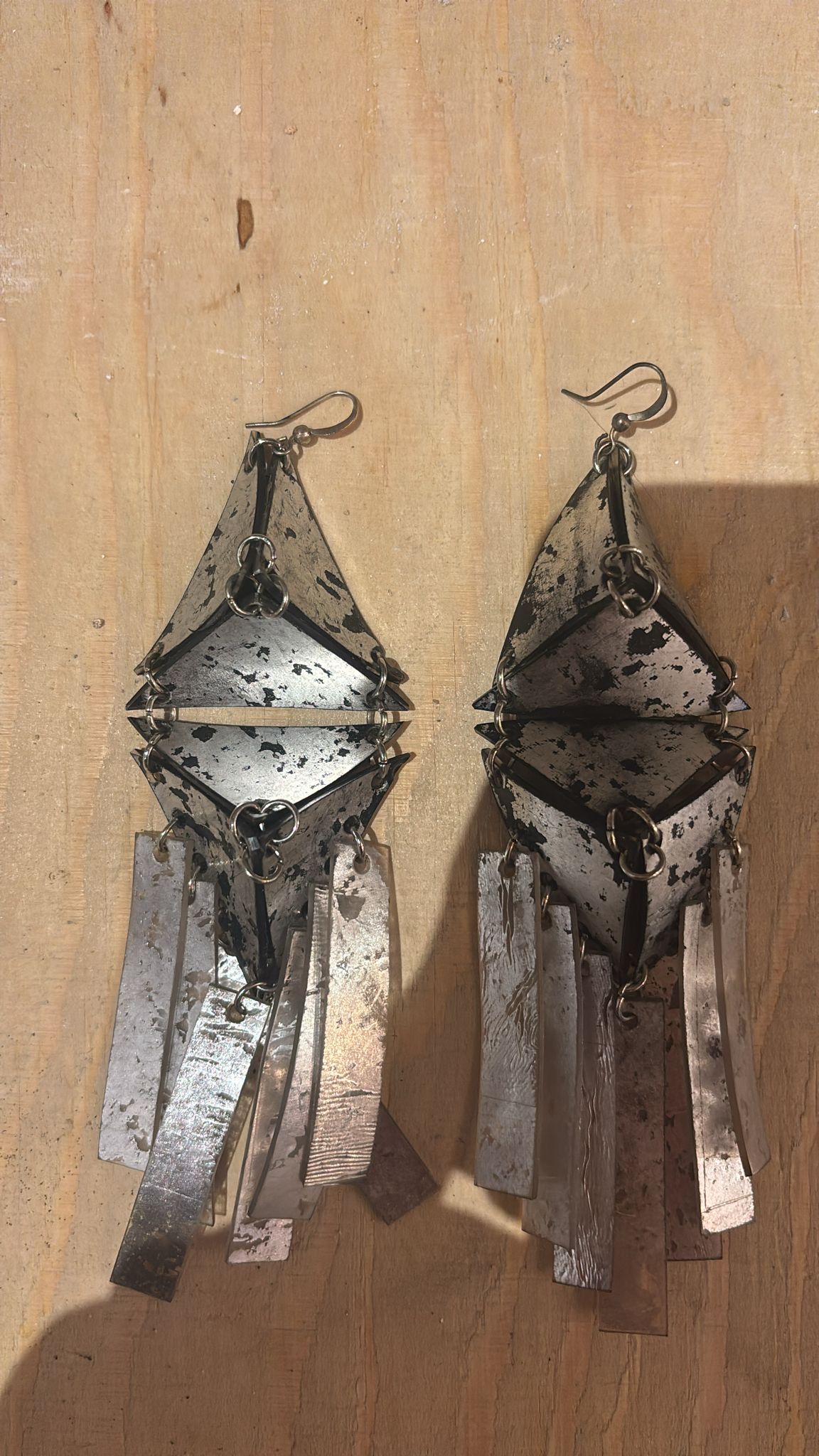 Jane Bowler - Silver Earrings