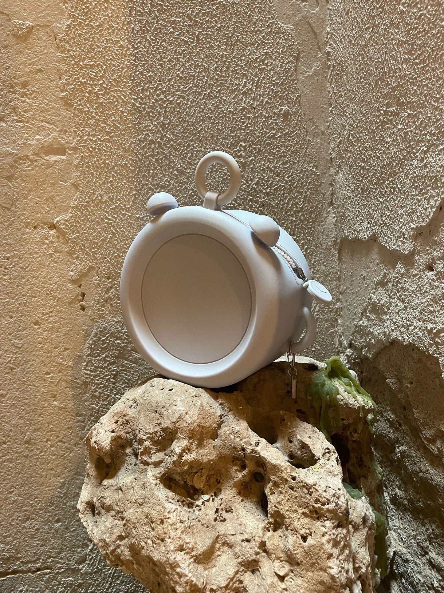 Minju Kim lavender handbag