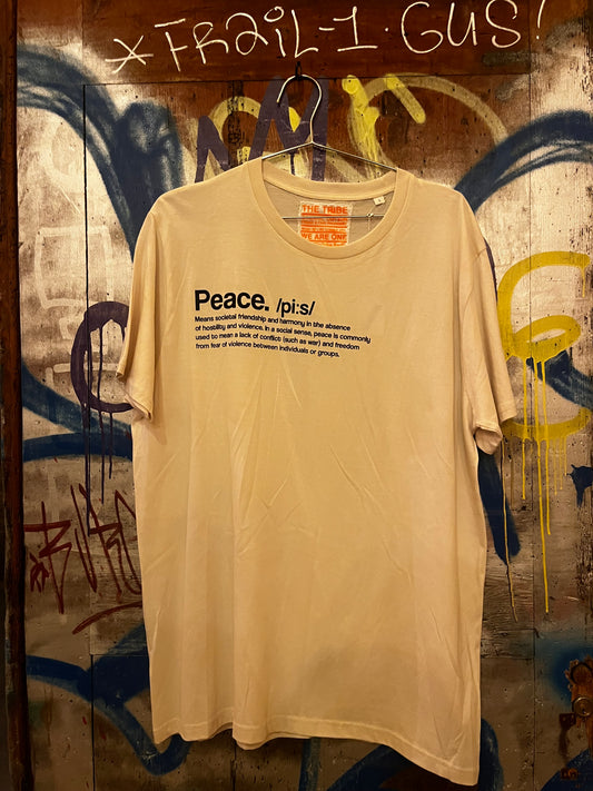 The Tribe - Peace white Tee