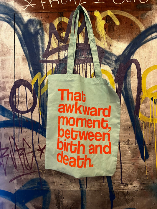 The Tribe - Tote Bag - That Awkward Moment (blue)