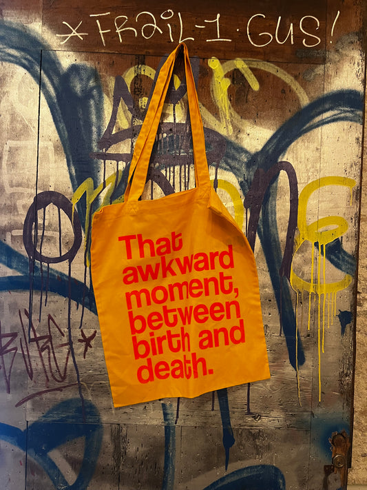 The Tribe - Tote Bag - That Awkward Moment (yellow)