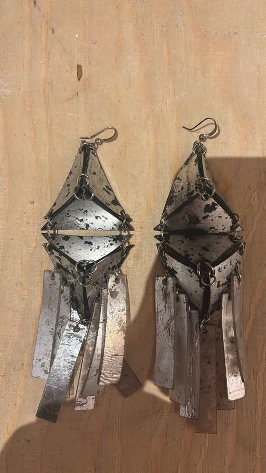 Jane Bowler - Silver Earrings
