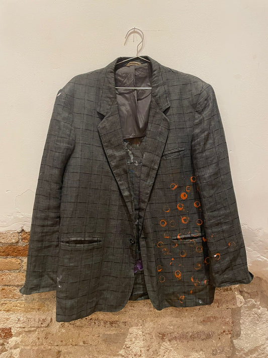 Vintage Blazer painted by Lua